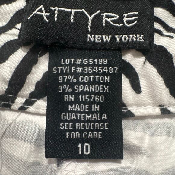 Attyre Womens Skort Shorts, size 10, Zebra Print - Picture 8 of 9